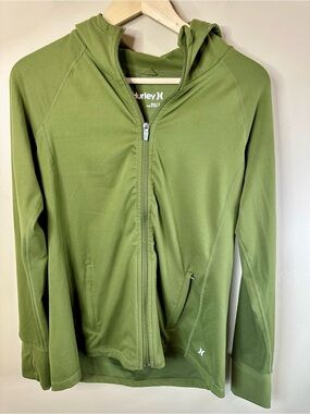 Hurley Women’s LARGE Full Zip Hoodie - Dense, Spongy Knit incredibly Soft Fabric